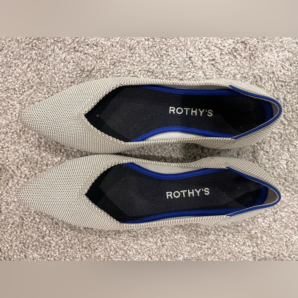Rothy’s point flats
